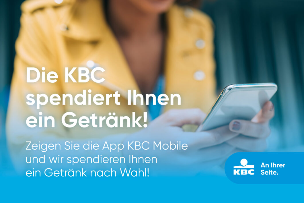 2022 Gratis Getränk Anzeige für Bildschirm an Theke